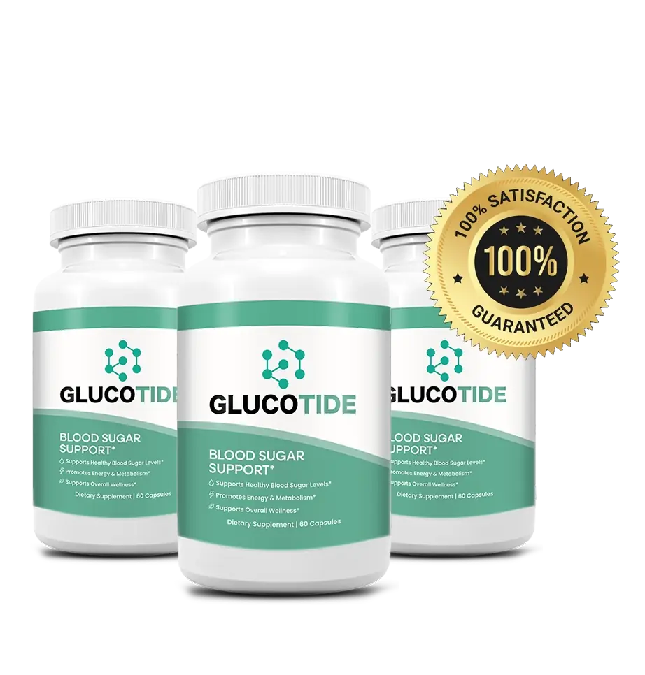 GlucoTide guaranteed bottle
